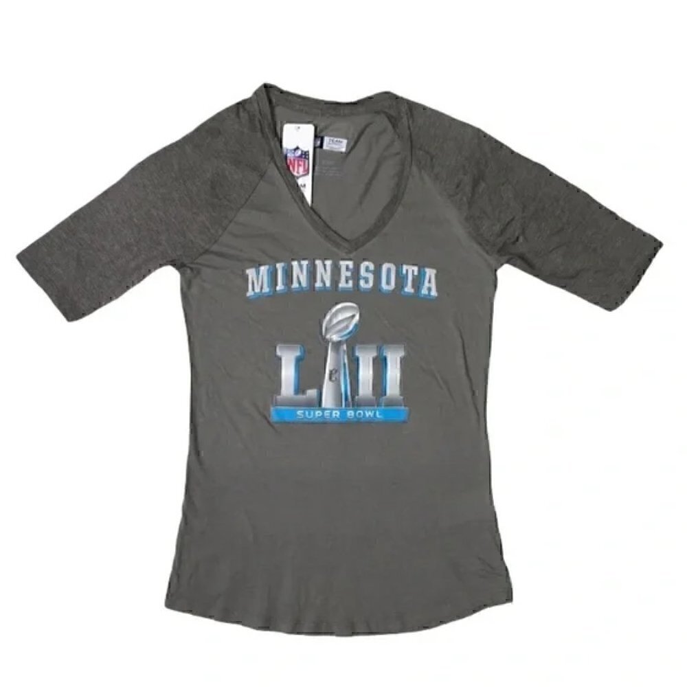 women NWOT NFL Minnesota LIll Super Bowl tee size Small new without tags